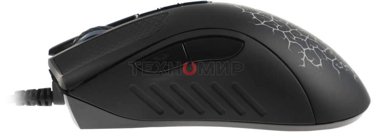 Мышь проводная A4Tech Bloody A90 черный, 6200 dpi, USB, кнопки - 8
