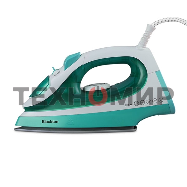 Утюг Blackton Bt SI3112 белый/зеленый, 2200 Вт, 20 г/мин, 100 г/мин, 230 мл
