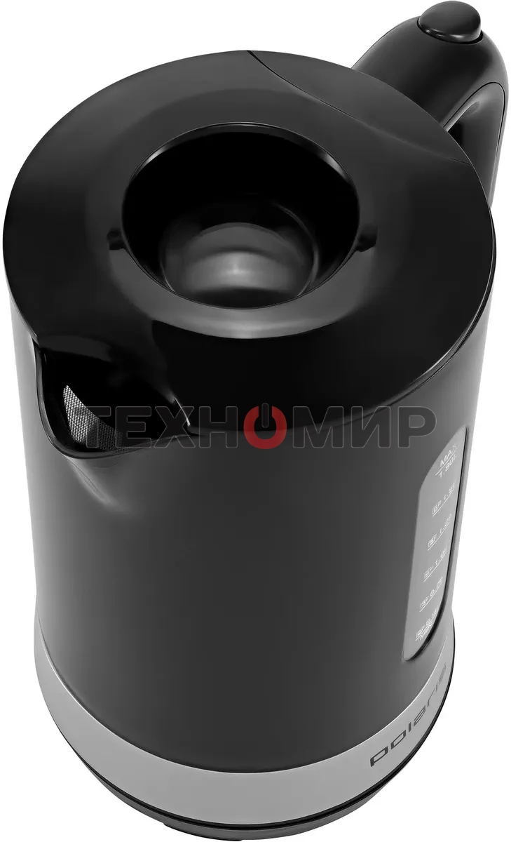 Чайник электрический Polaris PWK 1803C Water Way Pro, пластик Черный