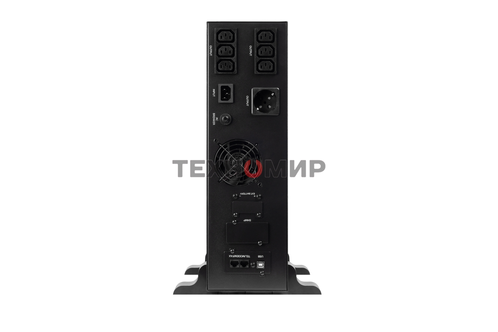 Источник бесперебойного питания SMARTWATT UPS DATA 3kVA Line-interactive SIN 3000VA/2400W (Euro x1, IEC C13 x6, USB, RJ11/RJ45 protection, SNMP, LCD