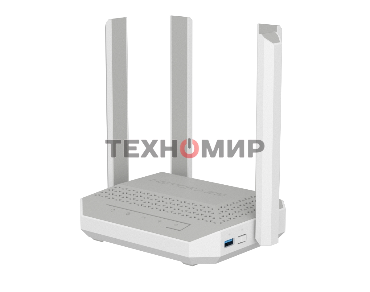 Гигабитный интернет-центр Netcraze Hopper DSL (NC-3611) с Mesh Wi-Fi 6 AX3000, 4-портовым Smart-коммутатором, портами DSL и USB 3.0