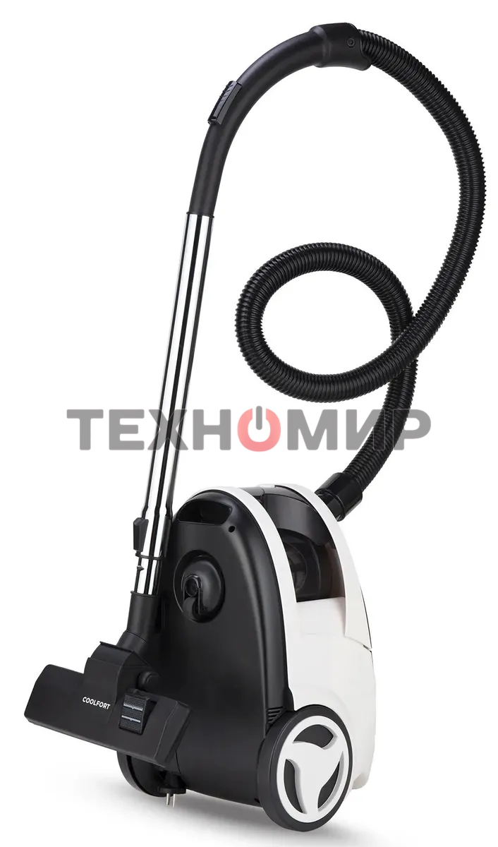 Пылесос Coolfort CF-3040 белый, 250/1800 Вт, уборка сухая, пылесборник контейнер 2 л