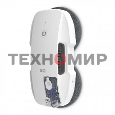 Робот-мойщик окон BQ WR201S White. Мощность 90 Вт/Объем 20 мл/Объем для чистящего средства 100мл/Параметры электропитания 100-240 В,50-60 Гц/Страховочный трос 5м/Минимальная рабочая зона 35х35см/Планирования пути IQ навигатор