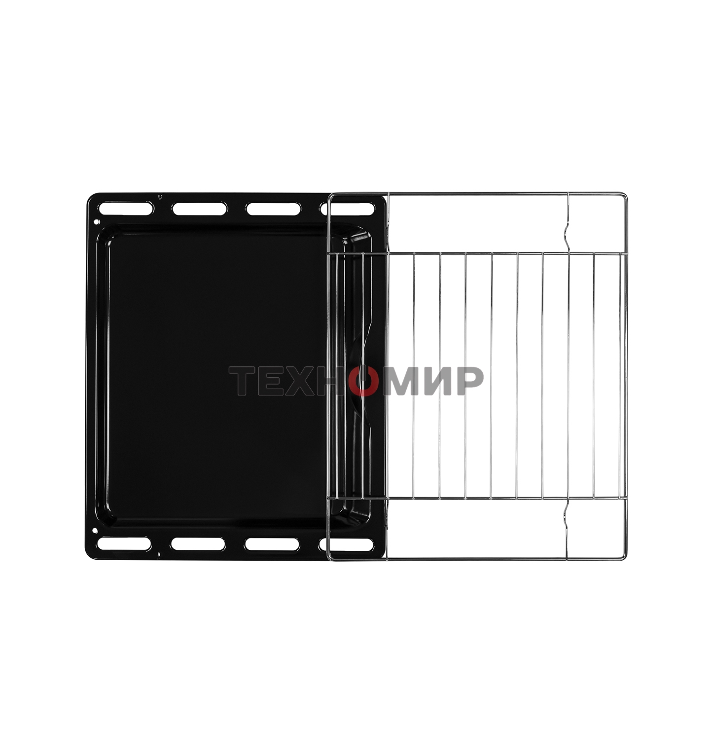 Духовой шкаф электрический встраиваемый LEX EDM 042 IX нержавеющая сталь/черный