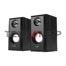 Акустическая система CBR CMS 710, 2.0, питание USB, 2х3 Вт (6 Вт RMS), материал корпуса MDF, 3.5 мм линейный стереовход, черный