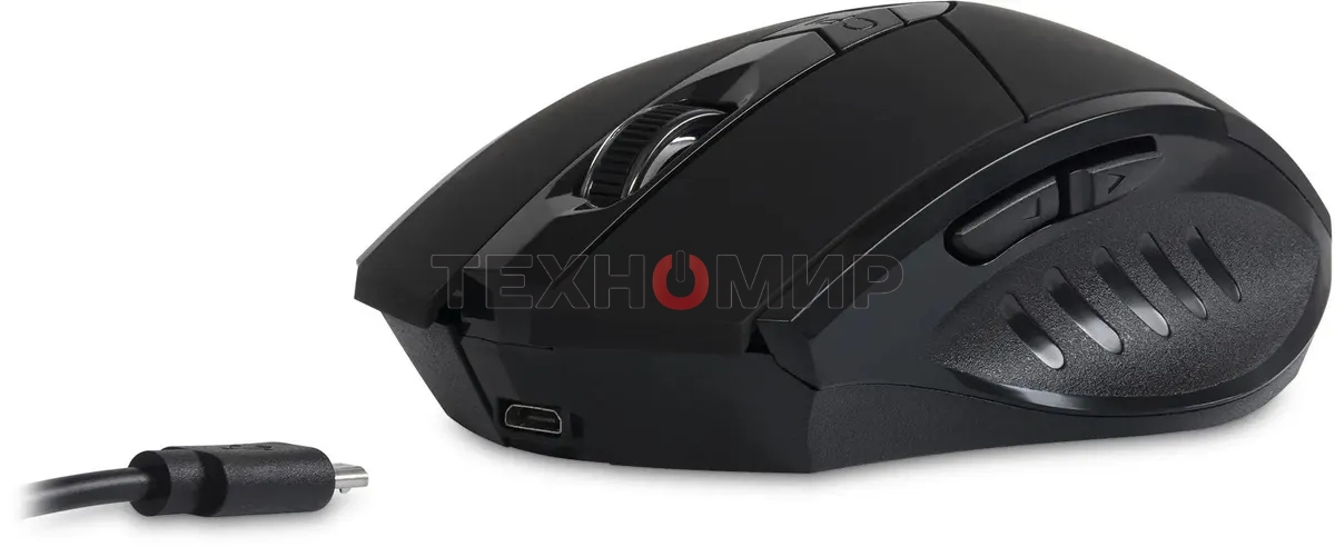 Мышь беспроводная Oklick 780GW черный, 3200 dpi, радиоканал, USB, кнопки - 6