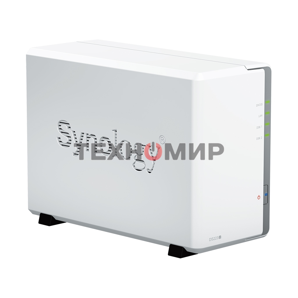 СХД настольное исполнение SYNOLOGY 2BAY NO HDD DS223J