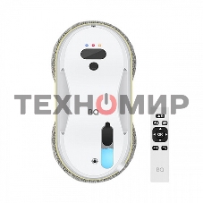 Робот-мойщик окон BQ WR200S White. Мощность 80 Вт/Объем для чистящего средства 110мл/Параметры электропитания 100-240 В,50-60 Гц/Страховочный трос 4м/Минимальная рабочая зона 40х40см/Для всех видов гладких поверхностей: кафель, ламинат, стекло