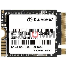 Накопитель SSD Transcend SSD MTE310S, 512Gb, M.2(22x30мм), NVMe, PCIe 4x4, 3D TLC, R/W 3300/1700 Mb/s, IOPs 330 000/690 000, TbW 300, DWPD 0.33, DRAM-less (5 лет)