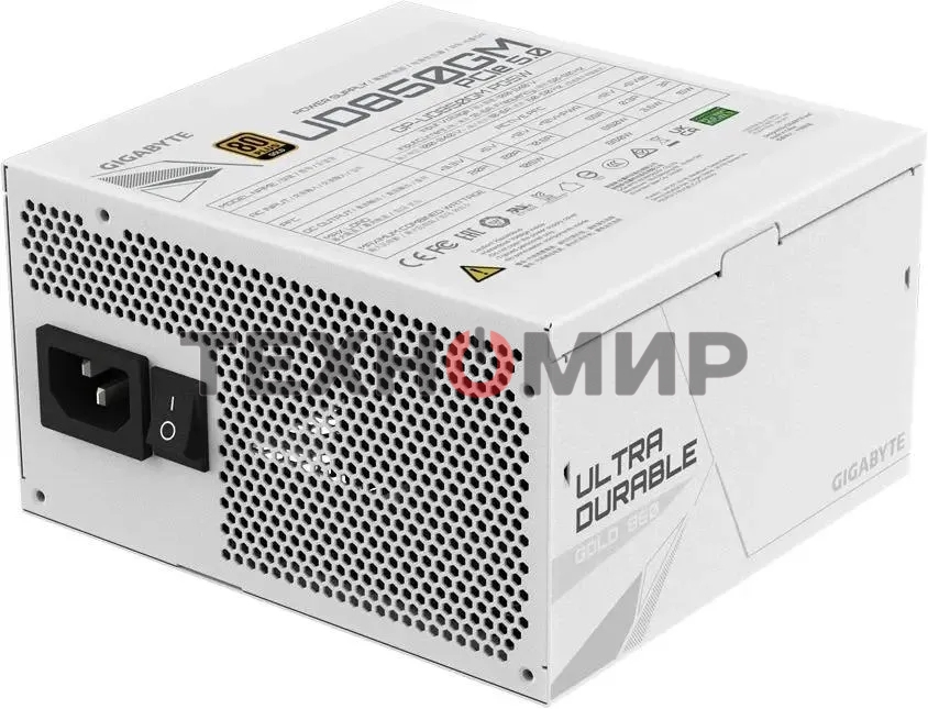 Блок питания Gigabyte ATX 850W GP-UD850GM 80 PLUS gold (20+4pin) APFC 120мм fan 8xSATA Cab Manag RTL