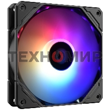 Вентилятор для корпуса ID-Cooling TF-12025-PRO-ARGb черный, 120 мм, 1800 об/мин, 35.2 дБ, 4 pin
