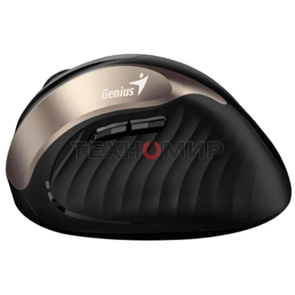 Мышь беспроводная Genius Ergo 8250S черный, 1600 dpi, радиоканал, USB, кнопки - 6