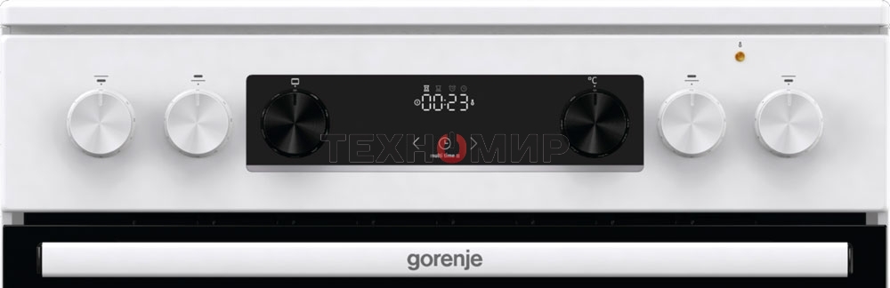 Плита электрическая Gorenje GEC6C40WD белый, конфорок 4 электрических, духовка 71 л, 60 см x 85 см x 60 см