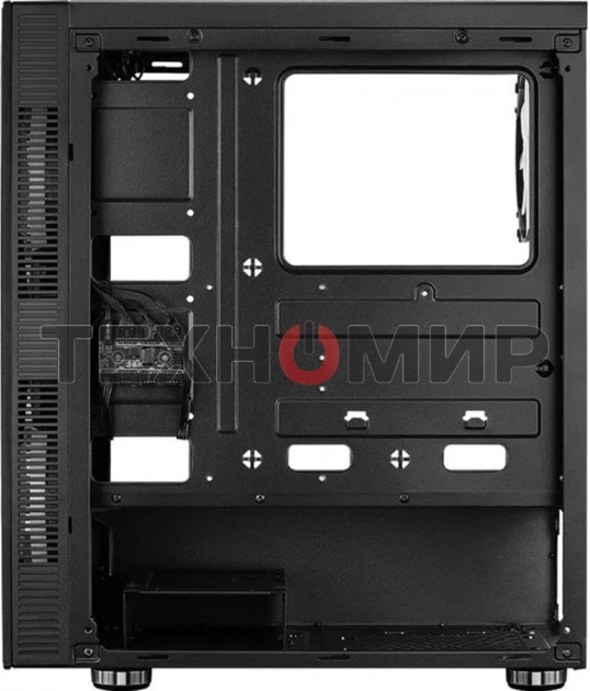 Компьютерный корпус Aerocool/Formula Python (3xUSB, 2xAudio, 0.5 мм,2x200 мм FAN, прозрачная стенка-закаленное стекло, ATX, без БП)