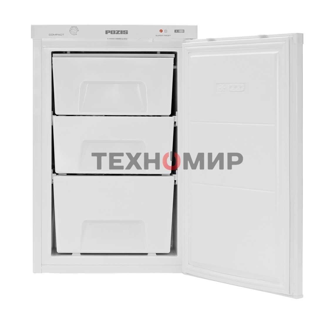 Морозильная камера Pozis FV-108, рубиновый, 91л, 3 ящика