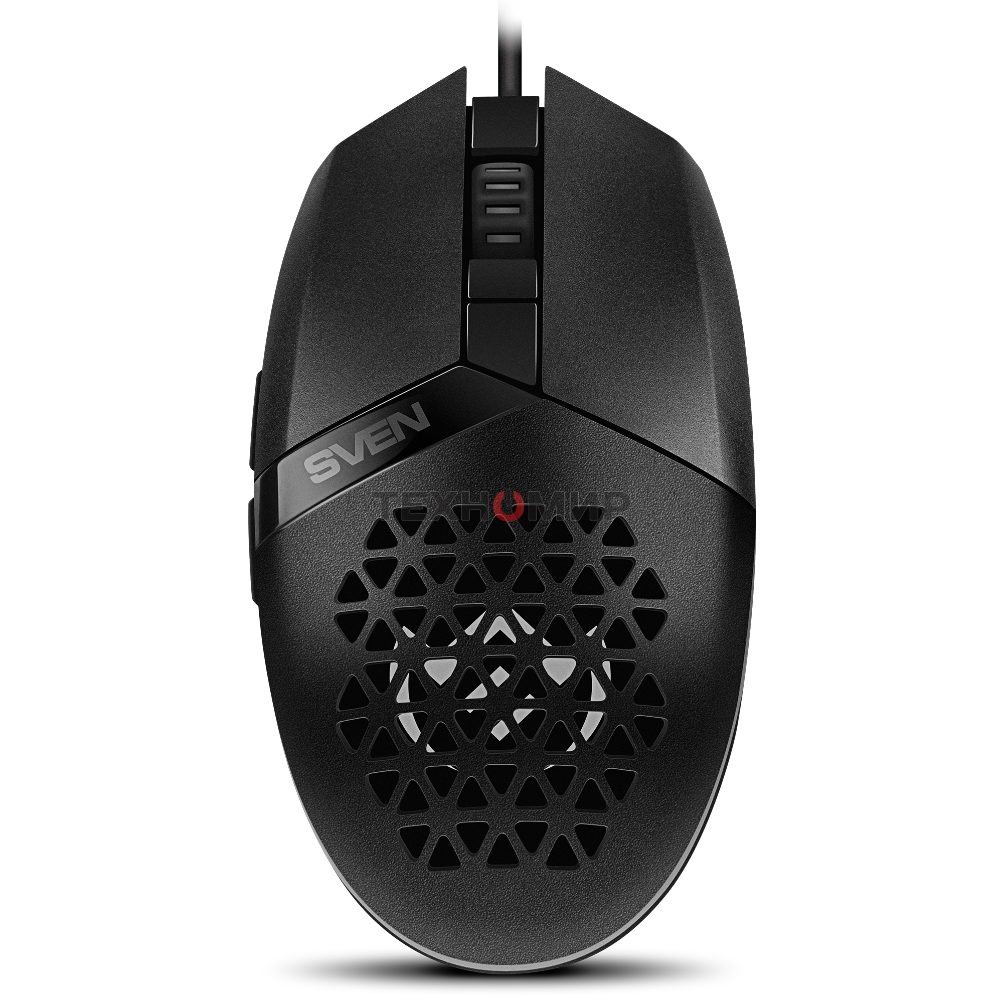 Мышь проводная SVEN RX-G735 черный, 4000 dpi, USB, кнопки - 6
