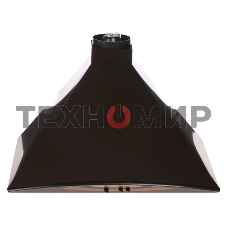 Вытяжка каминная Gefest ВВ 1 К17 коричневый/золотистый, 60 см, 180 куб. м/ч, 64 дБ