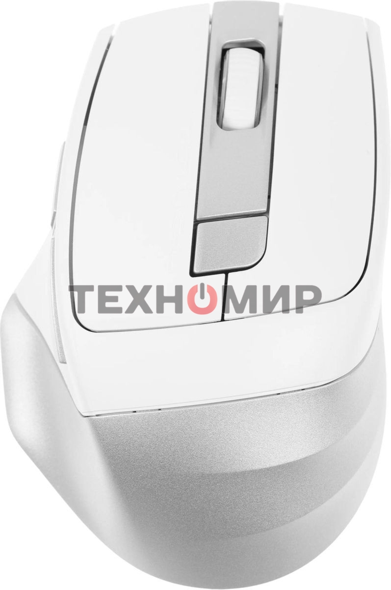 Мышь беспроводная A4Tech Fstyler FB35C белый, 2000 dpi, радиоканал, Bluetooth, USB, кнопки - 6