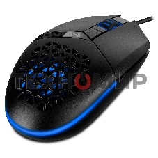 Мышь проводная SVEN RX-G735 черный, 4000 dpi, USB, кнопки - 6
