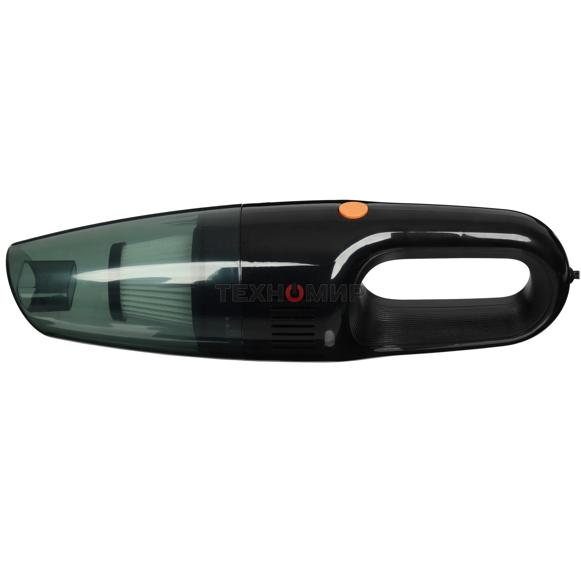 Пылесос автомобильный QUMO VaccoPM 6D черный/серый, 120 Вт, уборка сухая, пылесборник контейнер 0.35 л