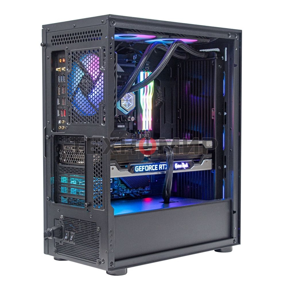 Компьютерный корпус Silverstone G41FA512ZBG0020 High airflow ATX mid-tower chassis with dual radiator support and ARGb lighting High airflow ATX mid-tower chassis with dual radiator support and ARGb lighting