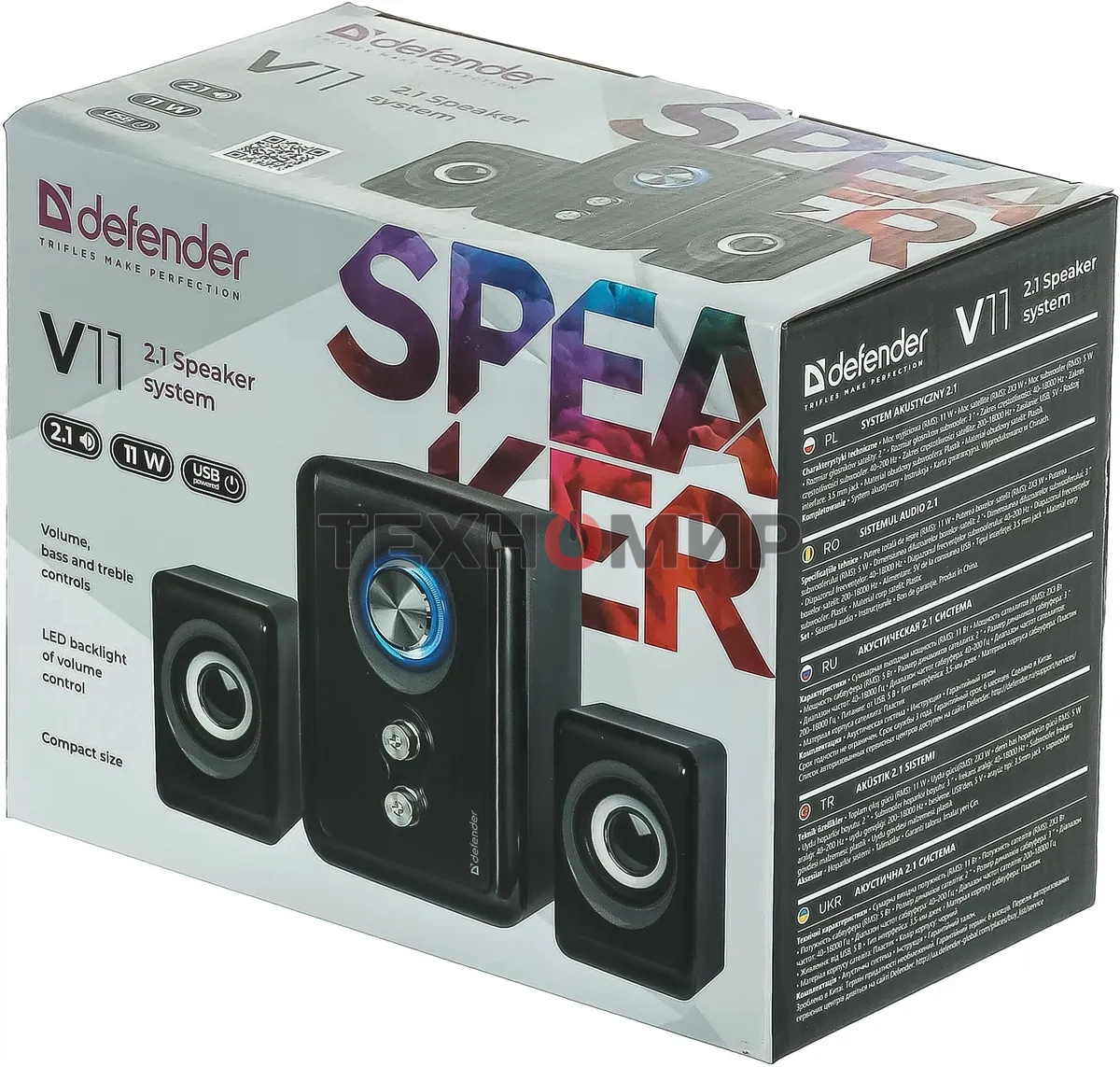 Акустическая система Defender 2.1 V11