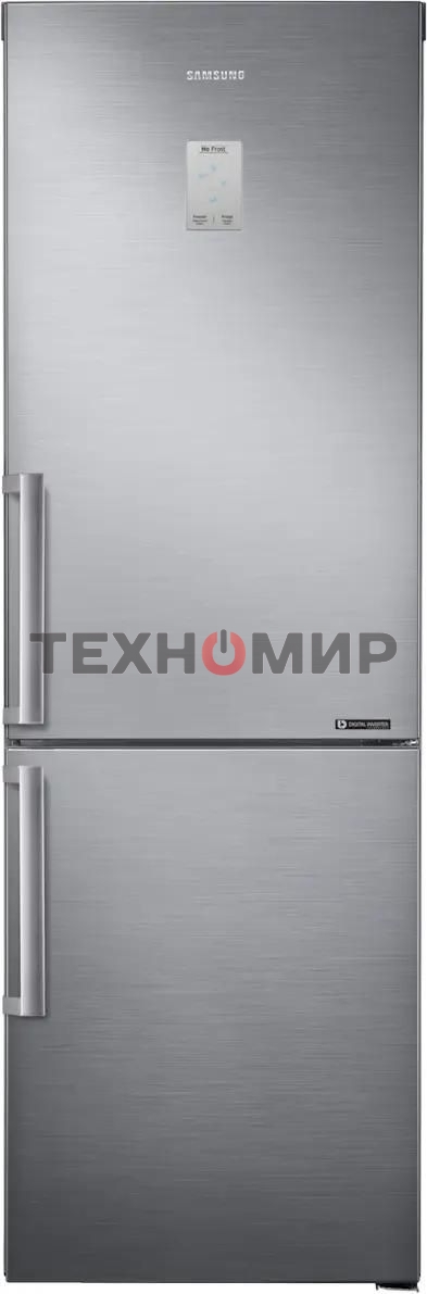 Холодильник Samsung RB33J3515S9/EF серебристый двухкамерный 231/108л морозилка снизу, No Frost
