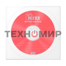 Диск DVD+R Mirex 8.5 Gb, 8x, Бум. конверт (1), Dual Layer (1/150)