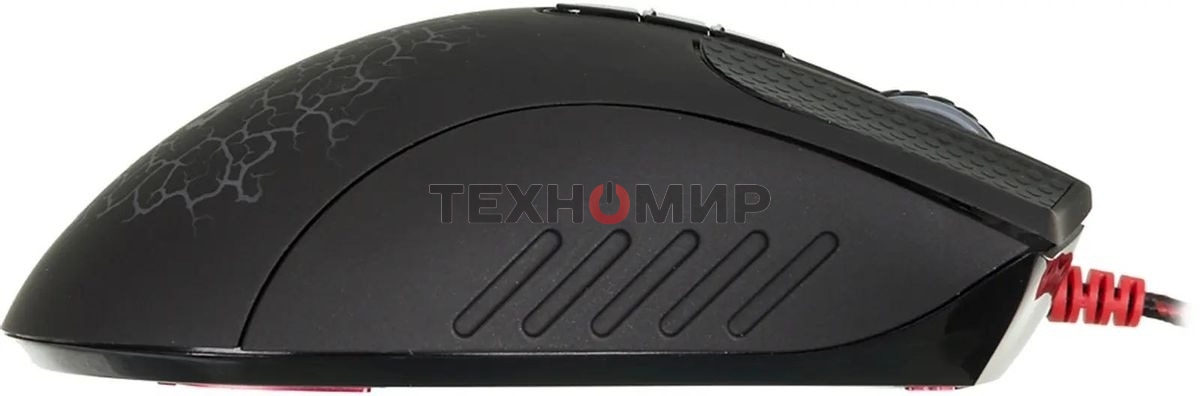 Мышь проводная A4Tech Bloody A90 черный, 6200 dpi, USB, кнопки - 8