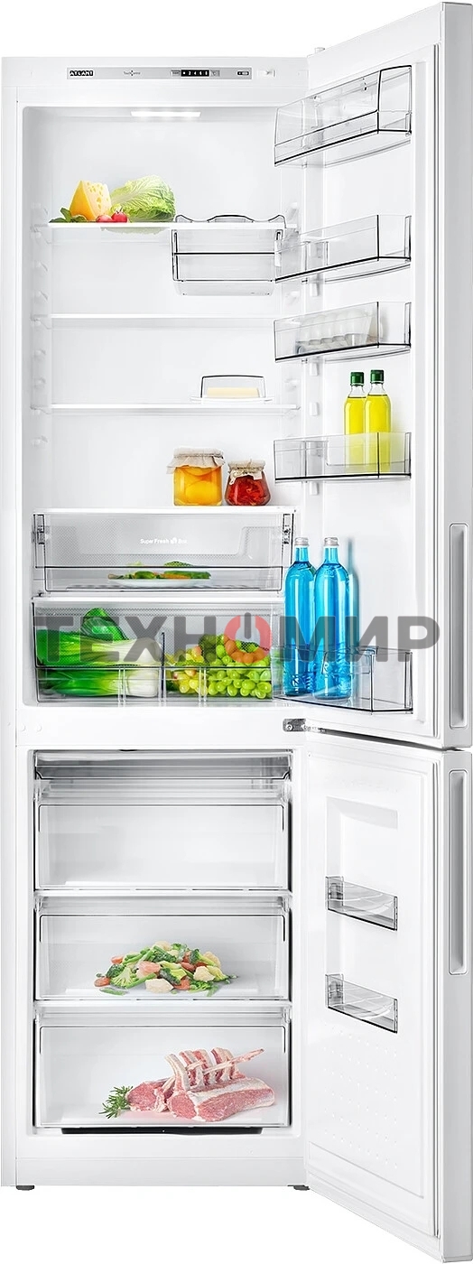 Холодильник Atlant ХМ-4626-101 белый двухкамерный 251/119л морозилка снизу
