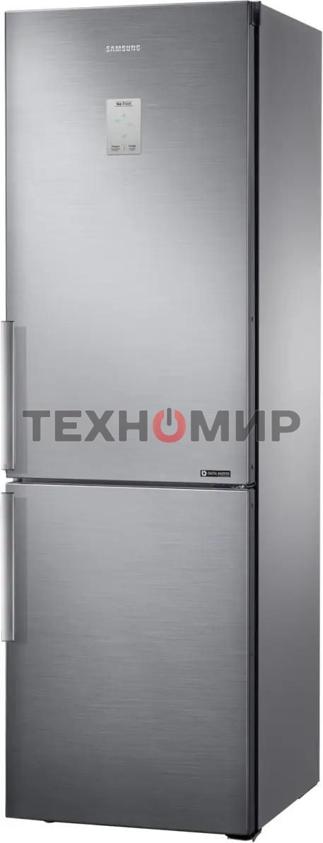 Холодильник Samsung RB33J3515S9/EF серебристый двухкамерный 231/108л морозилка снизу, No Frost