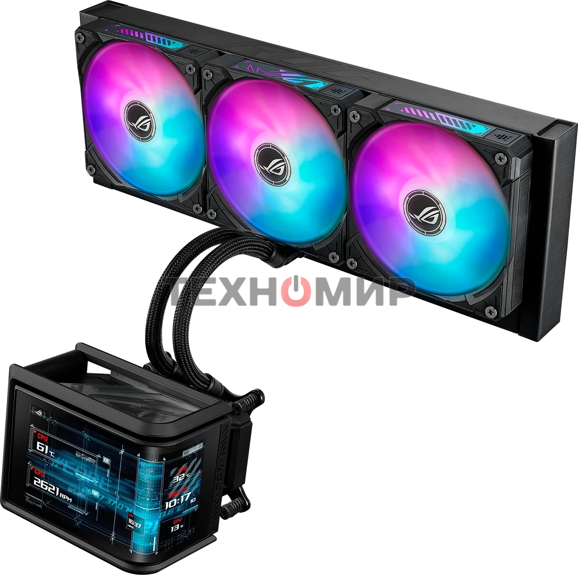 Система жидкостного охлаждения ASUS ROG RYUO IV SLC 360 ARGB