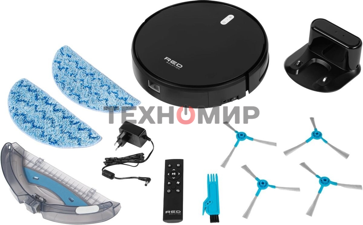 Пылесос-робот Red Solution RV-R6040S 22Вт черный