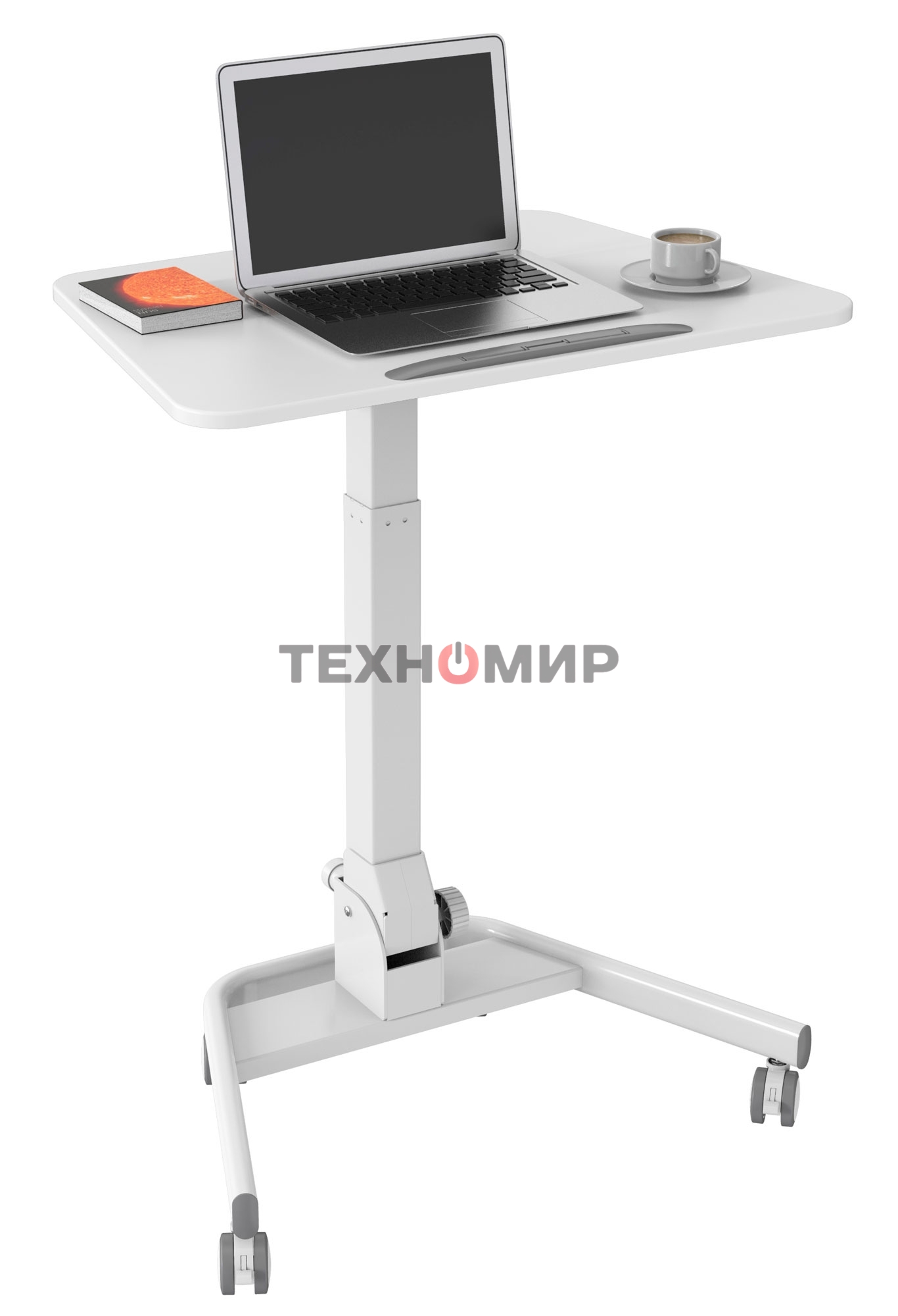 Стол для ноутбука Cactus VM-FDS109 столешница МДФ белый 73x50x108см (CS-FDS109WWT)