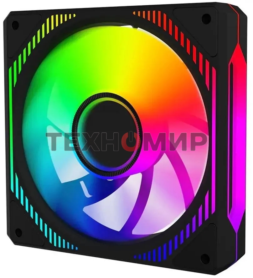 Вентилятор для корпуса Alseye Mirror-B-P черный, 120 мм, 2000 об/мин, 35.2 дБ, 4 pin