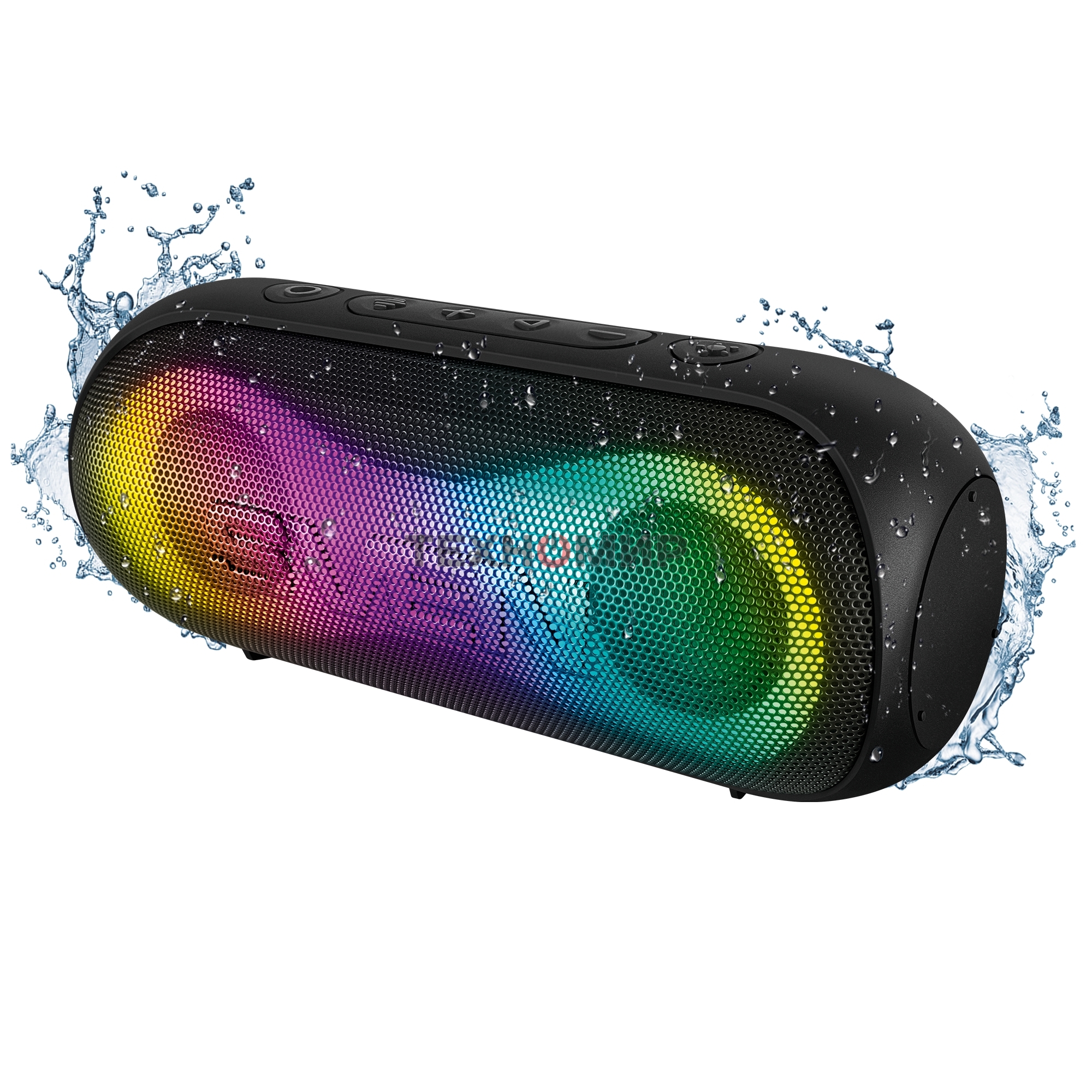 Портативная акустика Sven PS-165, черный (16 Вт, Waterproof (IPx6), TWS, Bluetooth, microSD, 3000мА*ч)