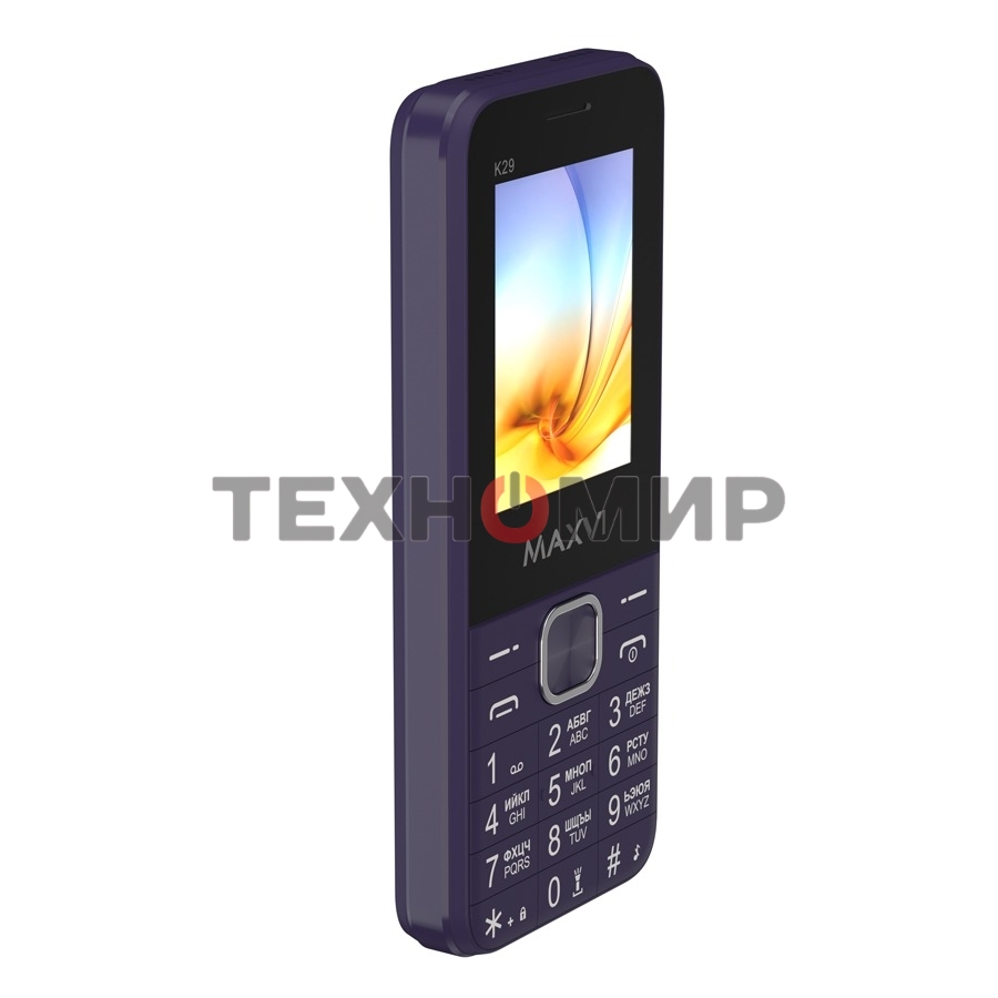 Мобильный телефон Maxvi K29 фиолетовый