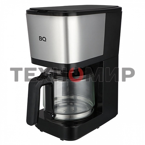 Кофеварка капельная BQ CM2007 стальной/черный, исп. кофе - молотый, 1.25 л, 750 Вт