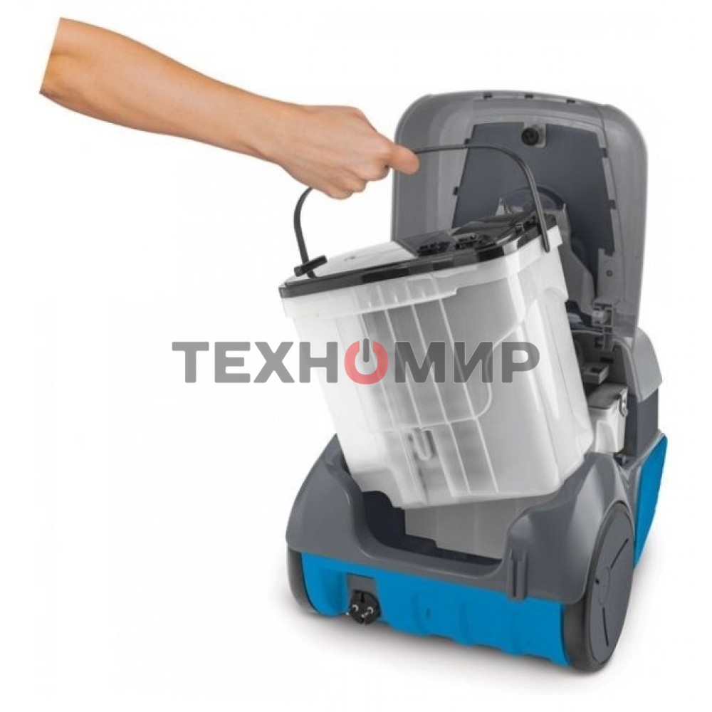 Пылесос Zelmer ZVC9130M W&D AQUALEON голубой/белый, 2100 Вт, уборка сухая/влажная