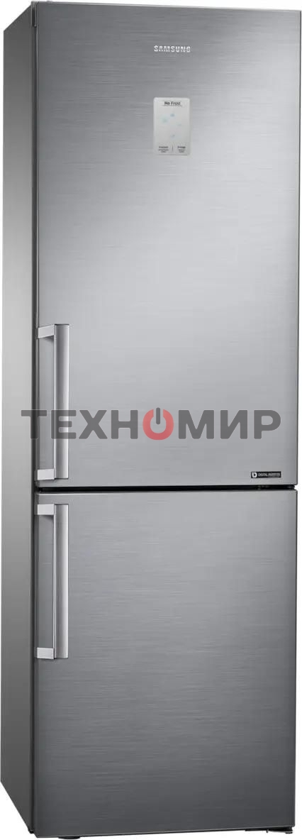 Холодильник Samsung RB33J3515S9/EF серебристый двухкамерный 231/108л морозилка снизу, No Frost