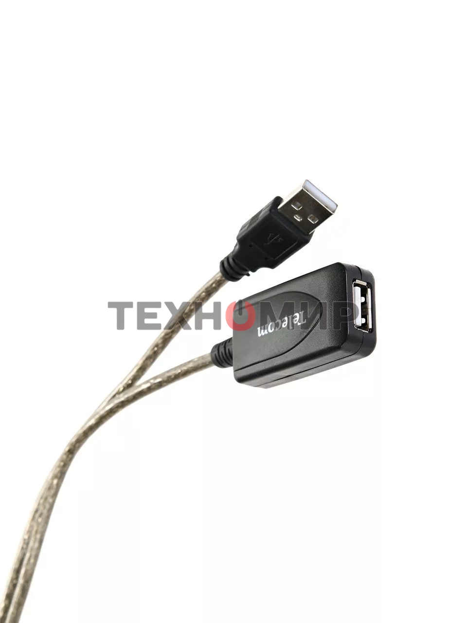 Кабель USB2.0-repeater, удлинительный активный Am-->Af 10м, Telecom