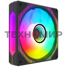 Вентилятор для корпуса Alseye Mirror-B-P черный, 120 мм, 2000 об/мин, 35.2 дБ, 4 pin