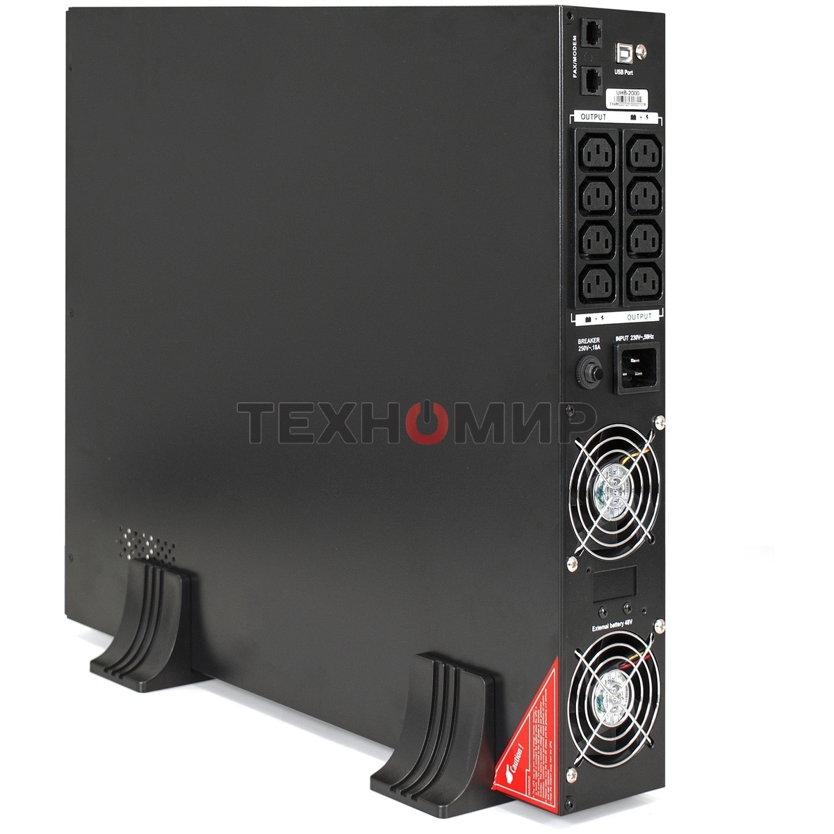 Источник бесперебойного питания Pure Sine Wave ExeGate SinePower UHB-2000.LCD.AVR.C13.RJ.USB.2U 2000VA/1600W,8*C13,RM/Tower