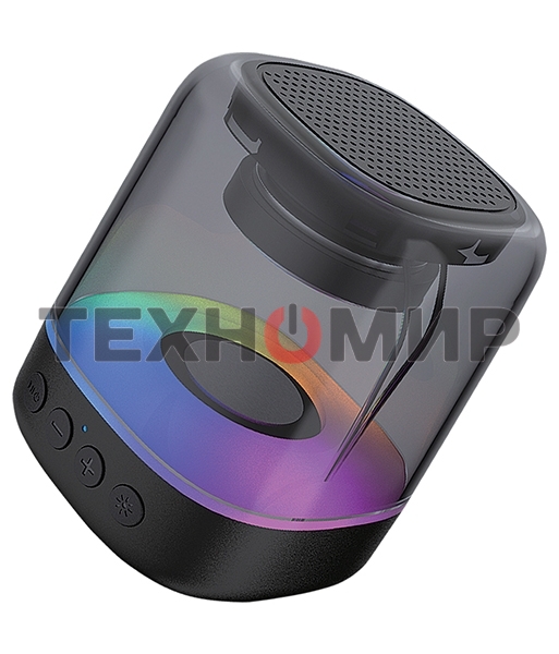 Акустическая система QUMO Plasma mini ВТ 0081 3 ВТ объемное звучание RGb