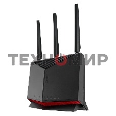 Маршрутизатор ASUS RT-BE86U, черный/красный, 90IG08W0-MO9A0V