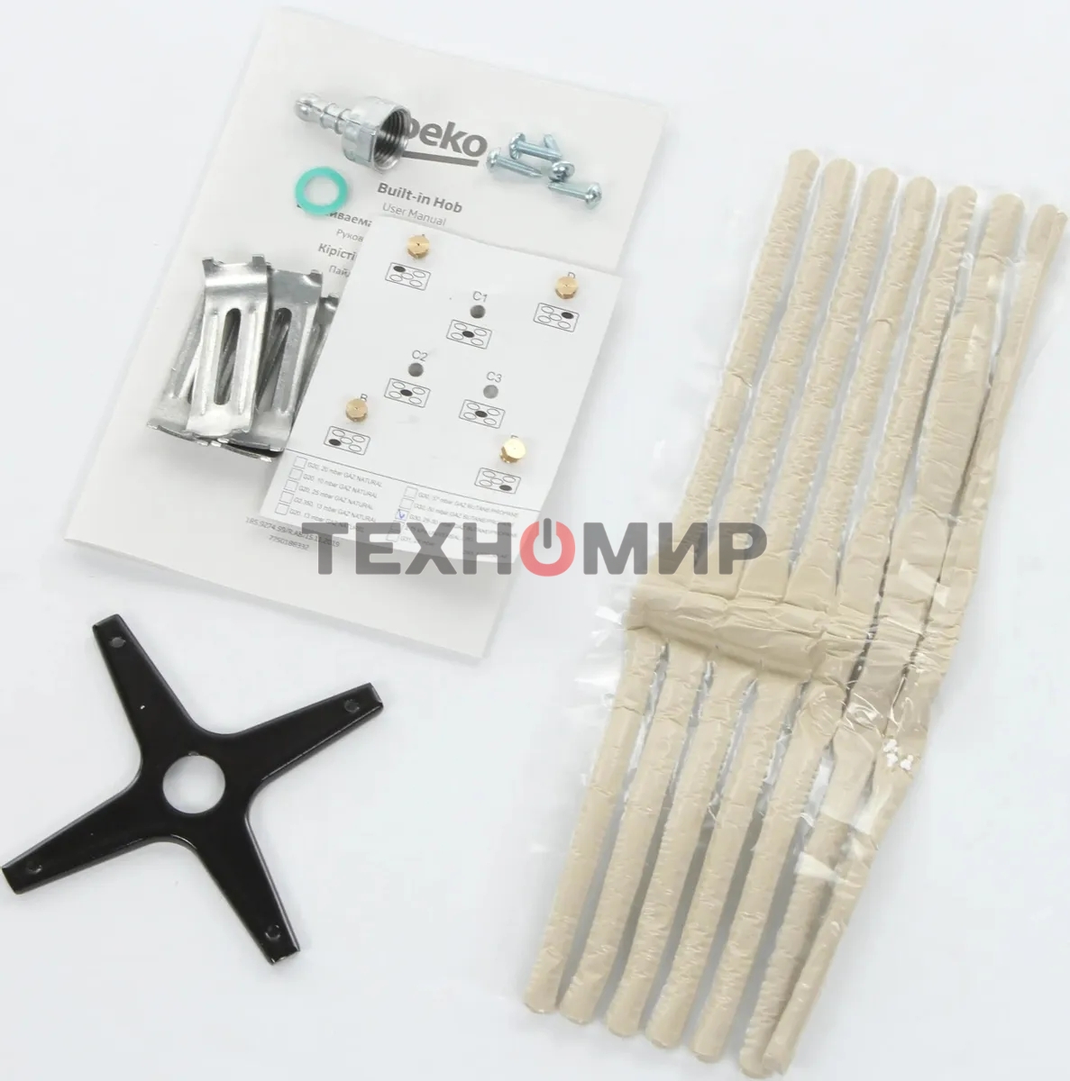 Газовая варочная панель Beko HIAG 64223 B черный