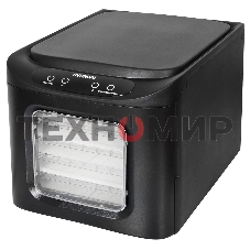 Сушка для фруктов и овощей Hyundai HYFD-P1203 12под. 500 Вт, черный