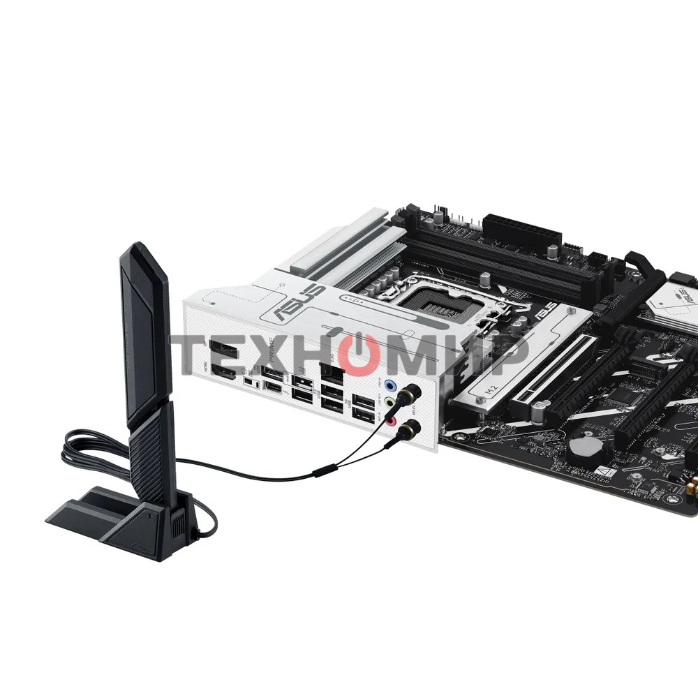 Материнская плата ASUS PRIME Z890-P WIFI, LGA 1851, Intel Z890, 4xDDR5, 4xSATA, 4xM.2, 1xPCIe 5.0 x16, 2xPCIe 4.0 x4, 1xPCIe 4.0 x1, 1xHDMI, 1xDP, 1xUSB-C (видеовыход), 2xUSB-A 3.2 Gen 1, 1xUSB-A 3.2 Gen 2, 4xUSB-A 2.0, 1xUSB-C Thunderbolt 4, 1x 2.5Gb LAN