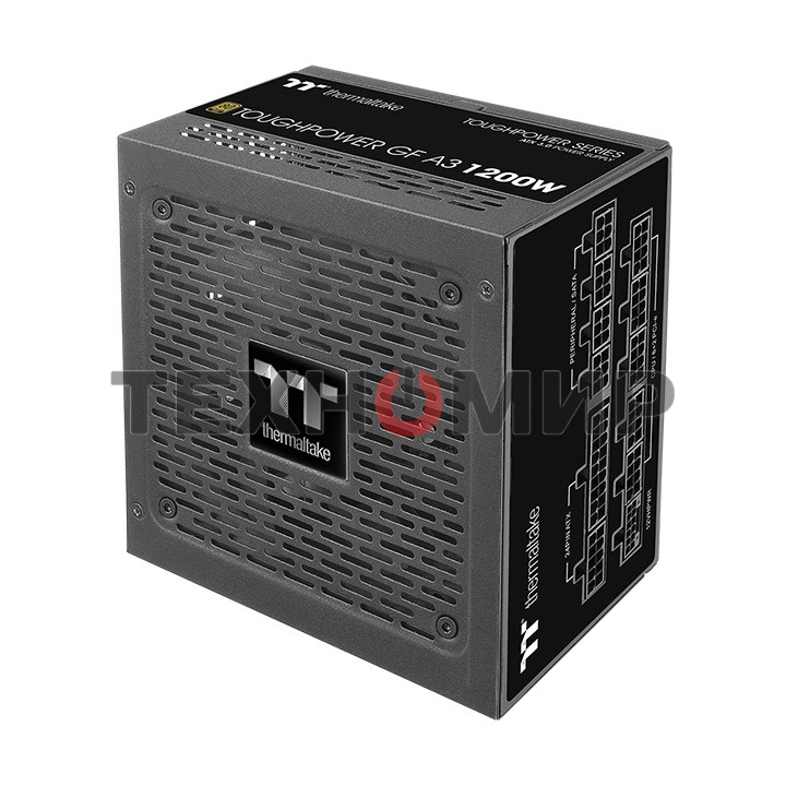 Блок питания Thermaltake Toughpower GF A3/1200W/Fully Modular/Non Light/Full Range/Analog/80 Plus Gold/EU/JP Main CAP PS-TPD-1200FNFAGE-H All Flat Cables/Gen 5