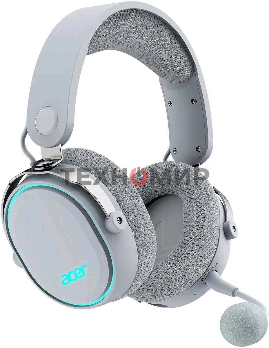 Гарнитура беспроводная с микрофоном Acer OHR303 белый мониторные BT/Radio оголовье (ZL.HDSEE.00A)